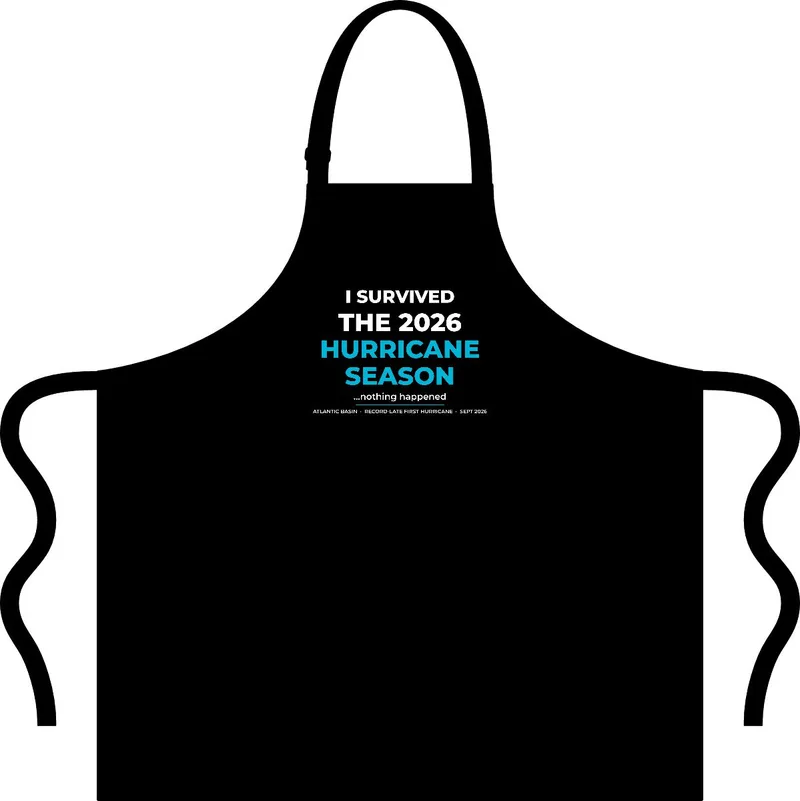 Linen Apron in Black