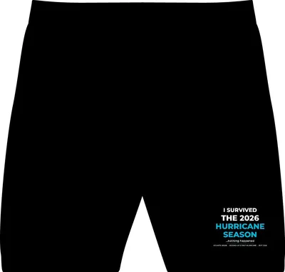 Women's Cutoff Sweatshort in Black