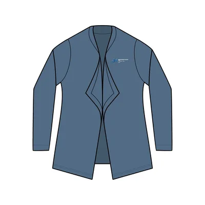Women's Breakwater Open Cardigan in Dusk Blue