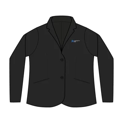 Women's Knit Blazer in Black