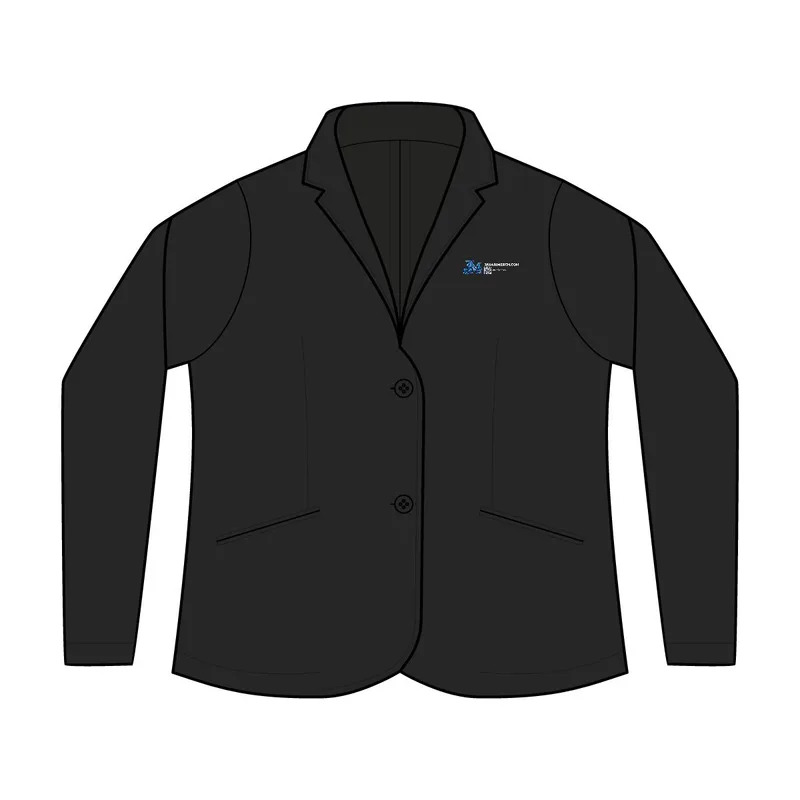 Women's Knit Blazer in Black