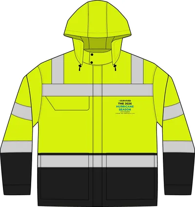 ANSI 107 Class 3 Waterproof Ripstop 3-In-1 Parka in Safety Yellow