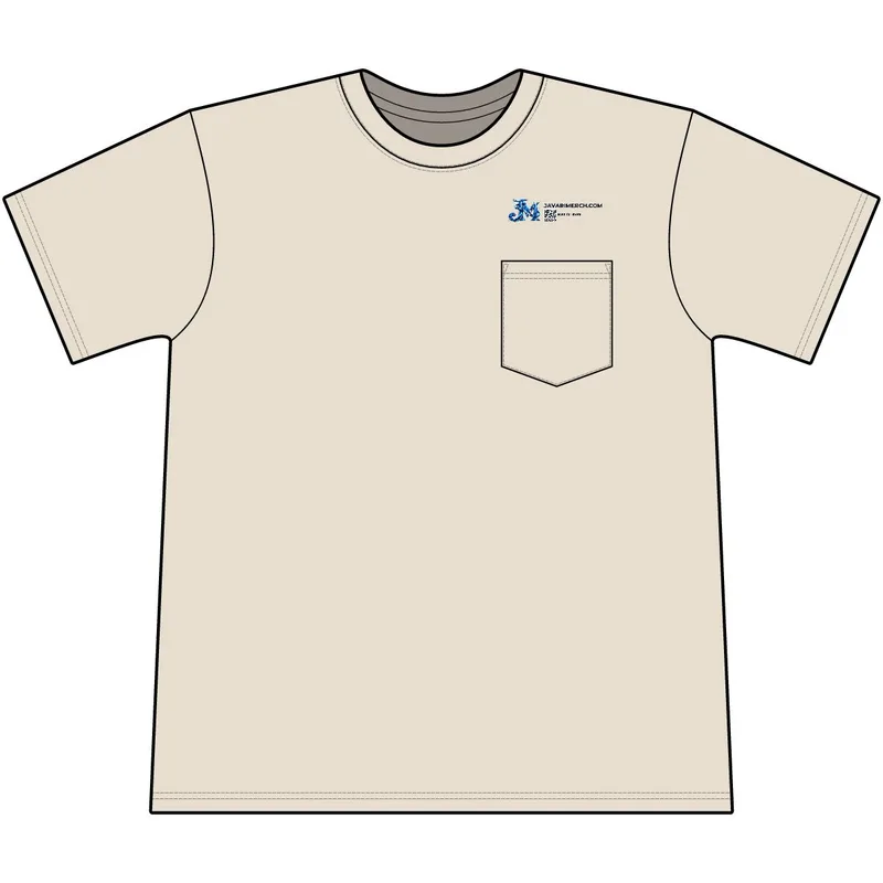 Classic Pocket Tee in Ecru