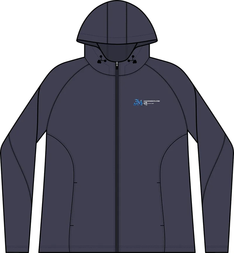 Women's Tech Fleece Full-Zip Hooded Jacket in True Navy