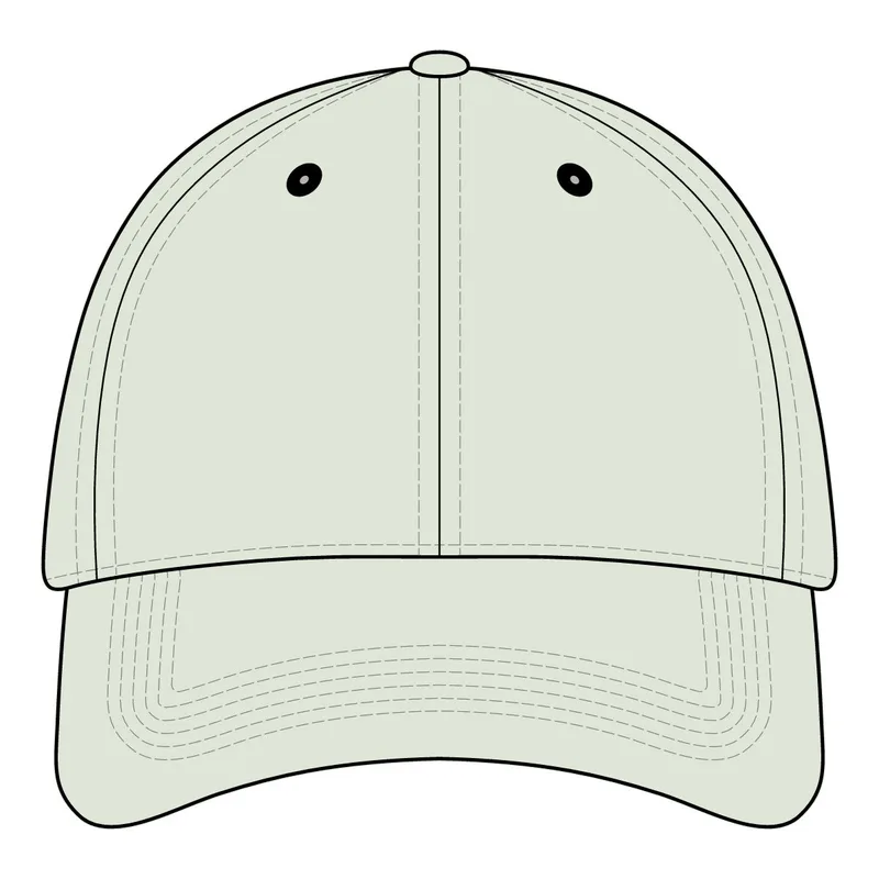 Relaxed Twill Dad Hat in Lake Blue