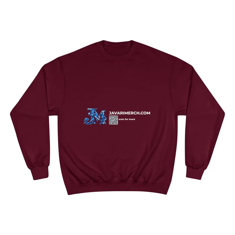 Champion Sweatshirt in Maroon