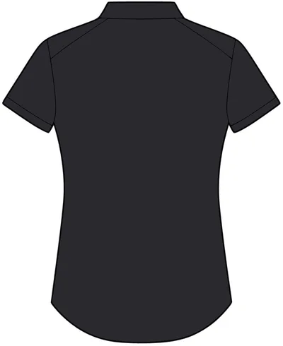 Women's Digi Heather Performance Polo in Dark Grey
