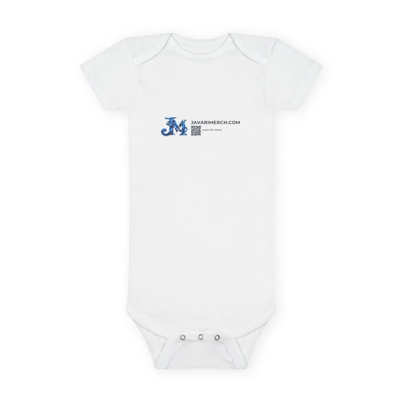 Baby Short Sleeve Onesie® in White