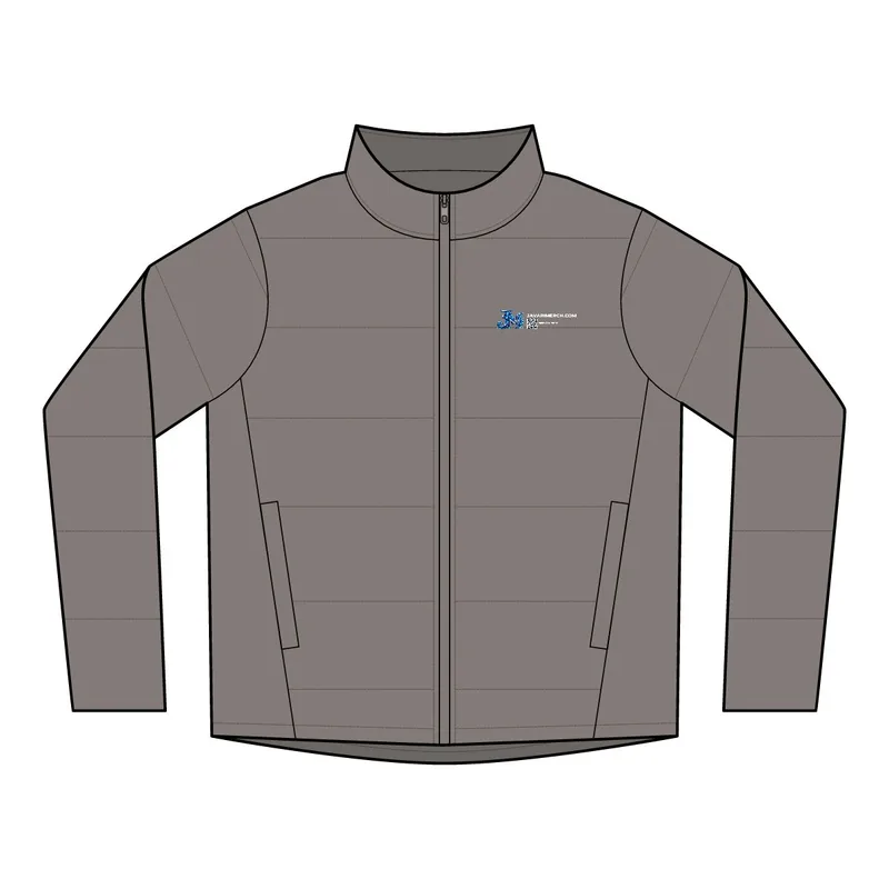 Women's Puffer Jacket in Shadow Grey