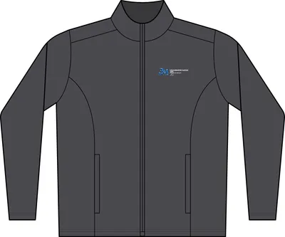 Women's Ultra Warm Brushed Fleece Jacket in Graphite/ Deep Black