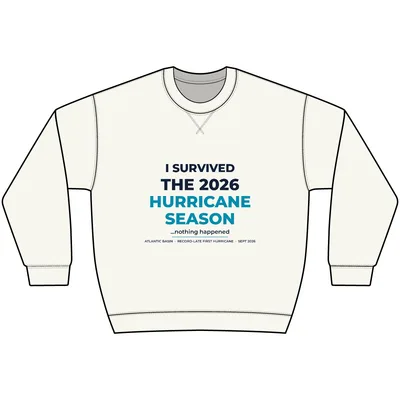 Unisex Vintage Wash Fleece Crewneck Sweatshirt in Washed Natural