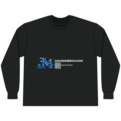 Heavyweight Long Sleeve Tee in Black