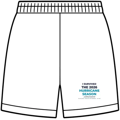 Women's Club 5' Short in White/ Black