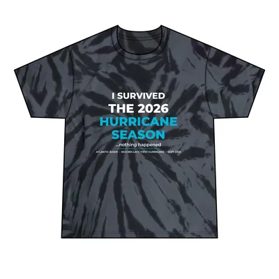 Men's Tie-Dye Tee in Black