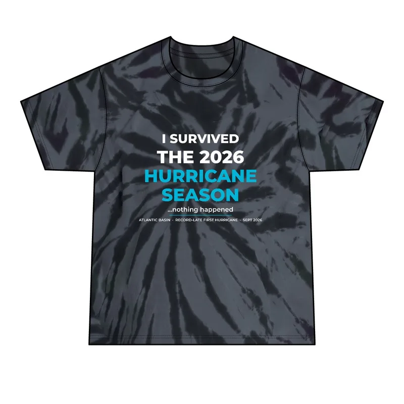 Men's Tie-Dye Tee in Black