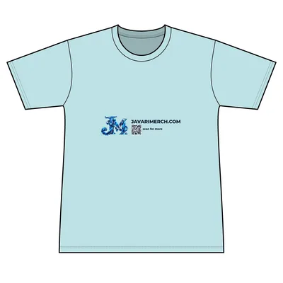 Men's Solar Short Sleeve T Shirt in Arctic Blue