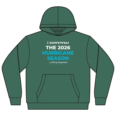 Youth Midweight Hooded Sweatshirt in Alpine Green