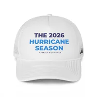 adidas Fundamental Dispatch Trucker Cap — White / Black · One size