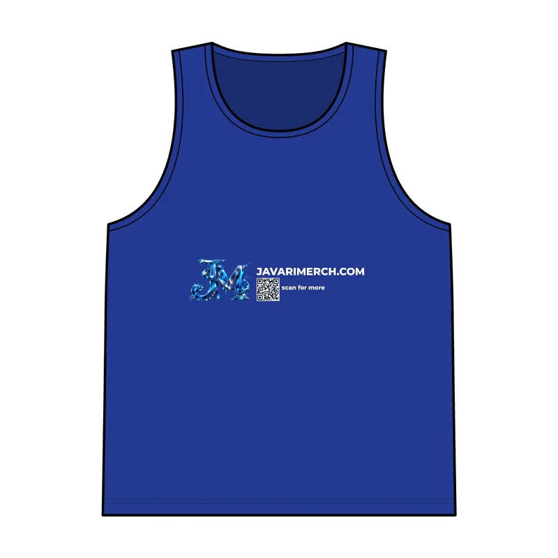 PosiCharge Reversible Mesh Tank in True Royal/ White