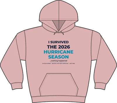 Fleece Hoodie in Cactus Rose Pink