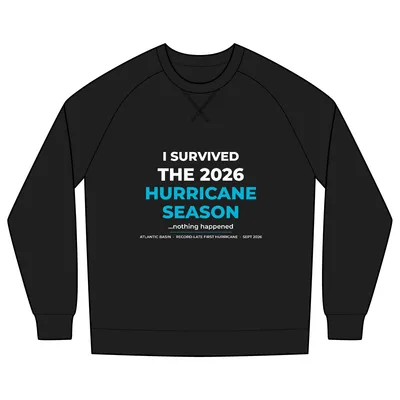 Unisex Organic French Terry Crewneck Sweatshirt in Deep Black