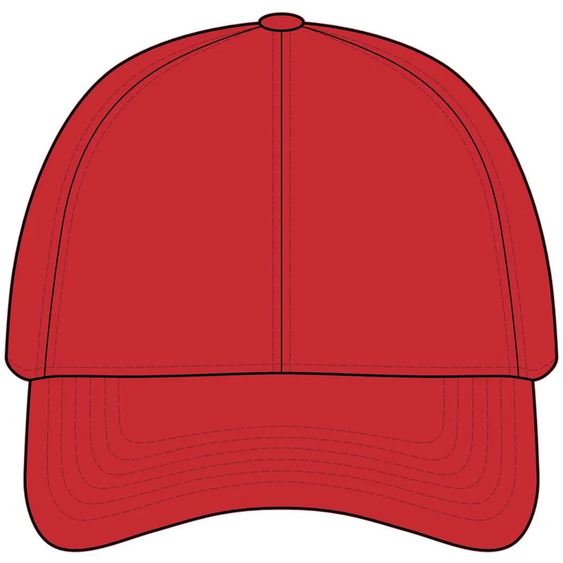 Cool & Dry Piqué Mesh Cap in Red
