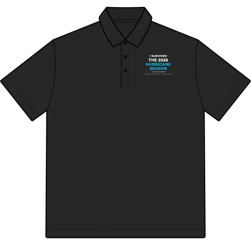 Men's Pima Piqué Polo in Black