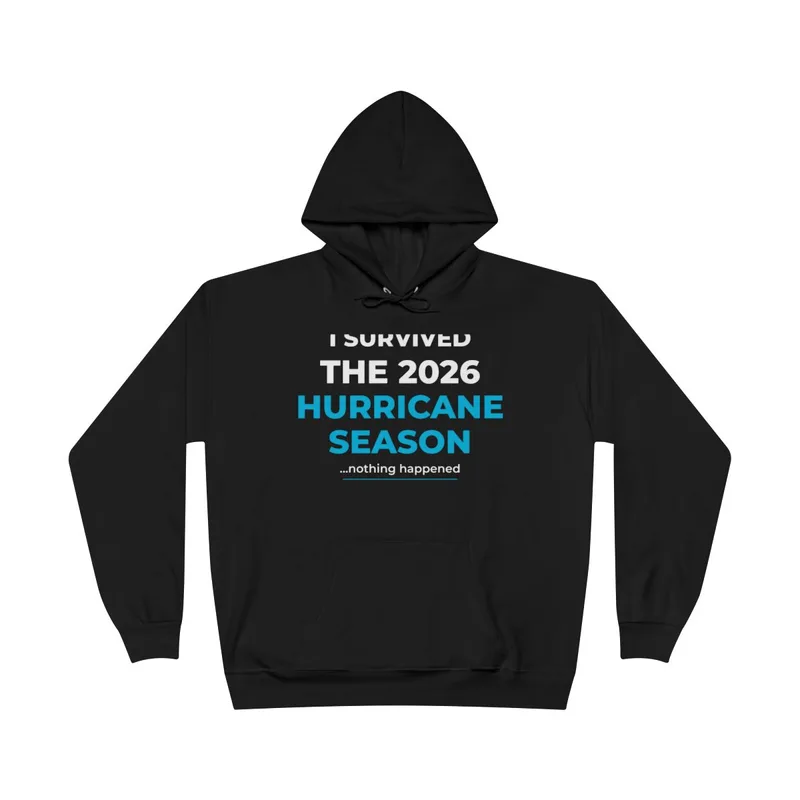 Unisex EcoSmart® Pullover Hoodie Sweatshirt in Black