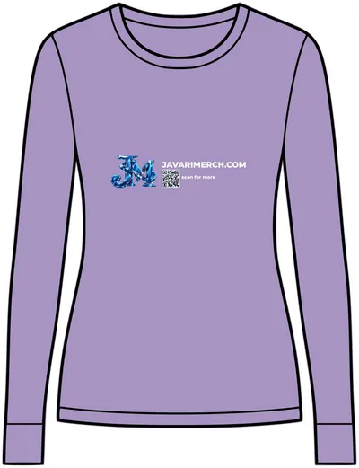 Women's Exchange 1.5 Long Sleeve Crew in Hyacinth Heather