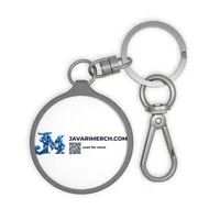 Keyring Tag — Grey · One size
