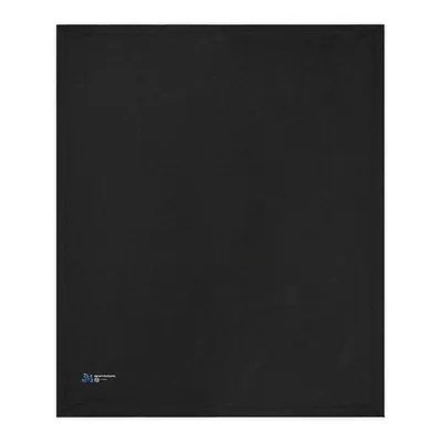 Stadium Blanket (Embroidery) in Black