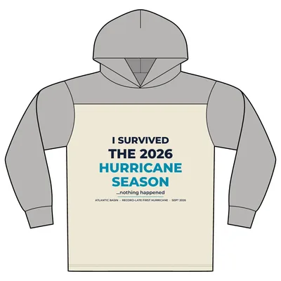 Halftime Long Sleeve Hoodie in Vintage Heather/ Ecru