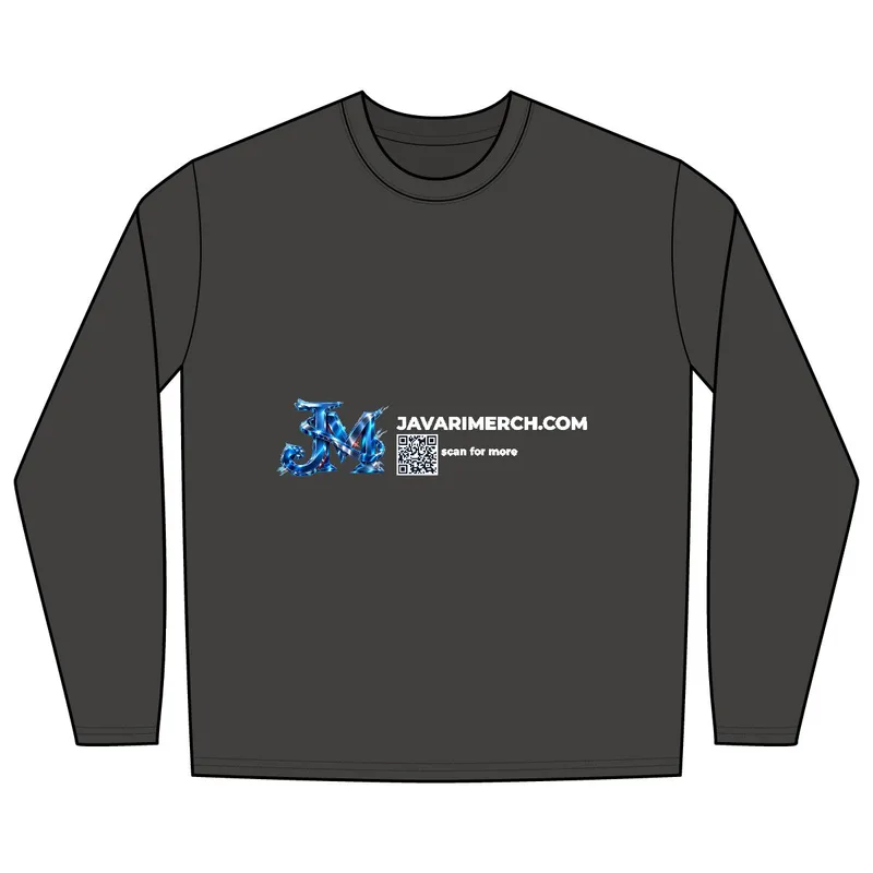 Re-Tee Long Sleeve in Charcoal Heather
