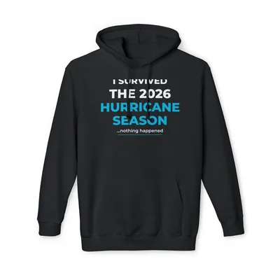 Unisex Hooded Sweatshirt, Made in US in Black