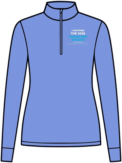 Women's Exchange 1.5 Long Sleeve 1/2-Zip in True Royal Heather