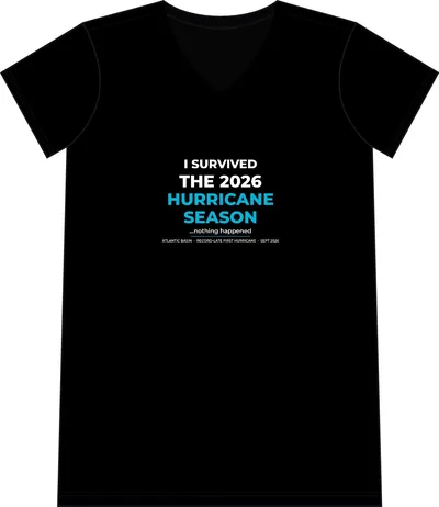 Women's Fine Jersey V-Neck Coverup in Black