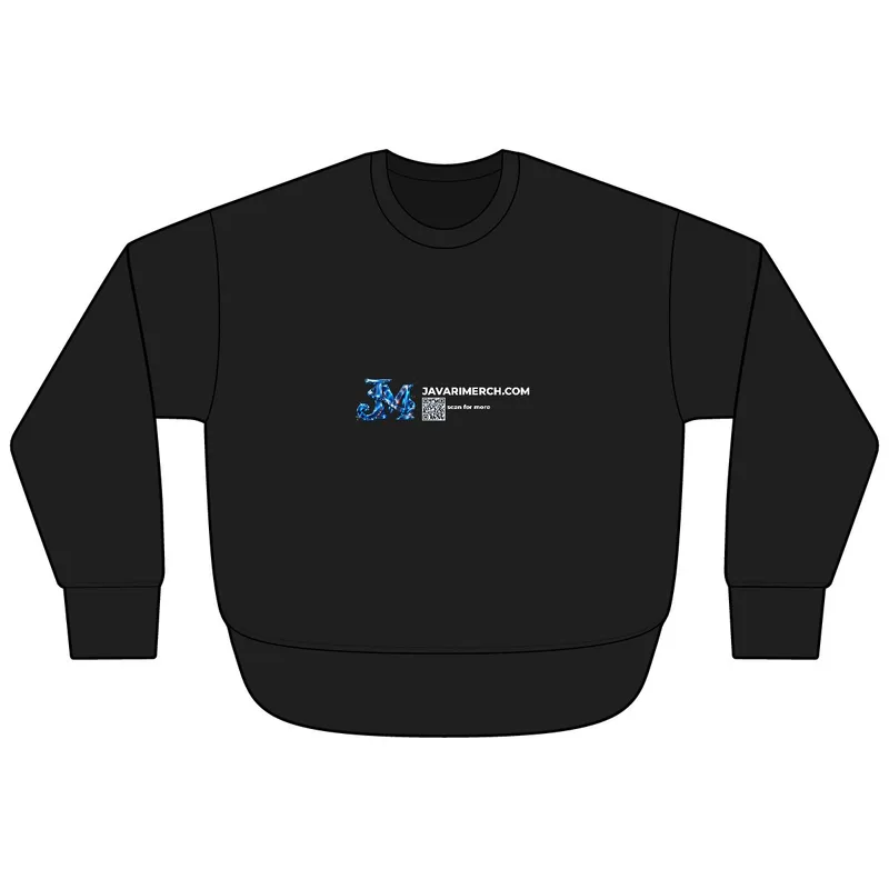 Women's Weekend Fleece Crewneck Sweatshirt in Black Leopard