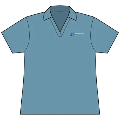 Women's Pro-Lock Performance Polo in Atlantic Blue