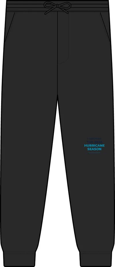 Men's Midweight Fleece Sweatpants in Black Camo