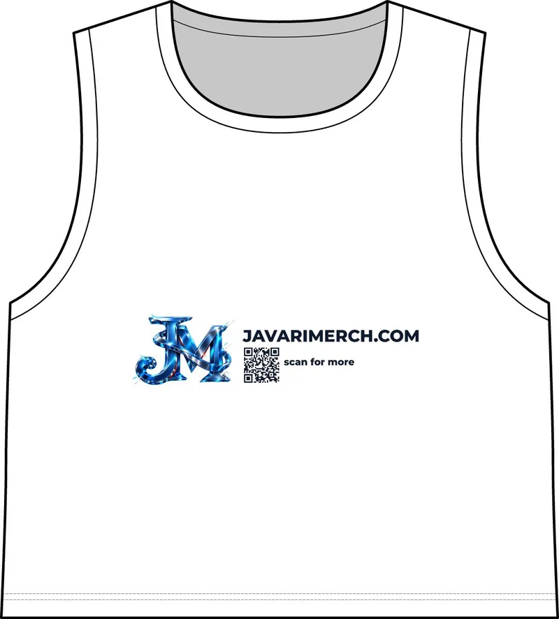 Women's Martina Crop Tank in White