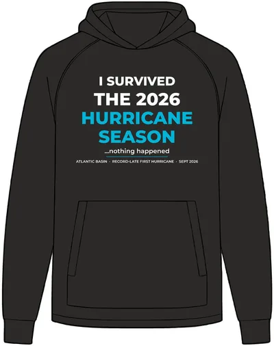 Men's Polyester Hoodie in Black