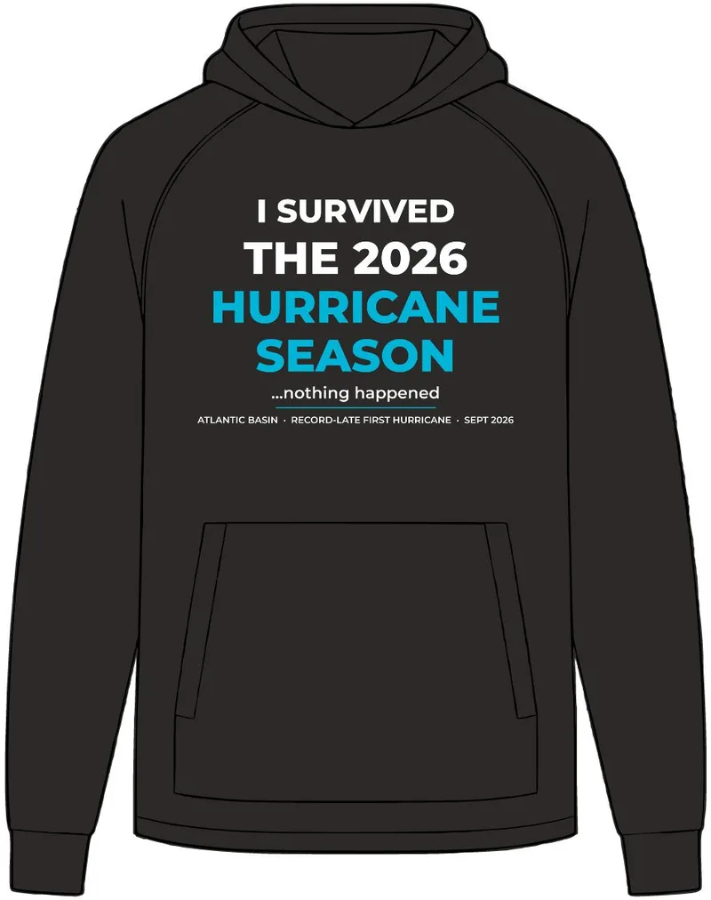 Men's Polyester Hoodie in Black