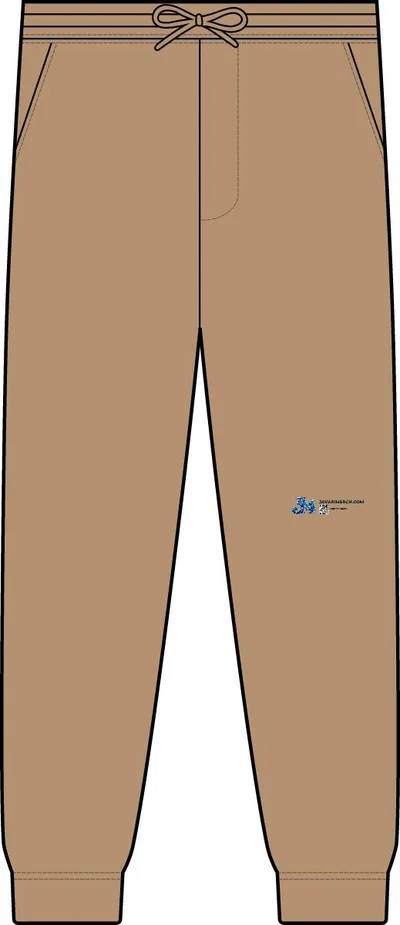 Men's Midweight Fleece Sweatpants in Sandstone