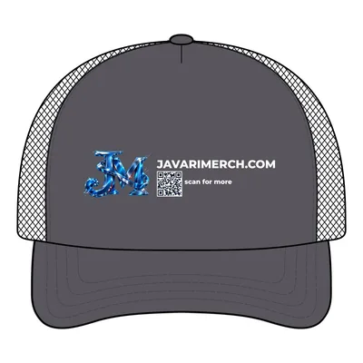 Foamie Trucker Cap in Charcoal