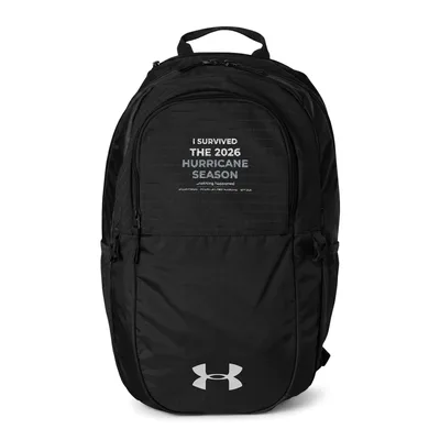 Under Armour® All Sport Backpack (Embroidery) in Black / White
