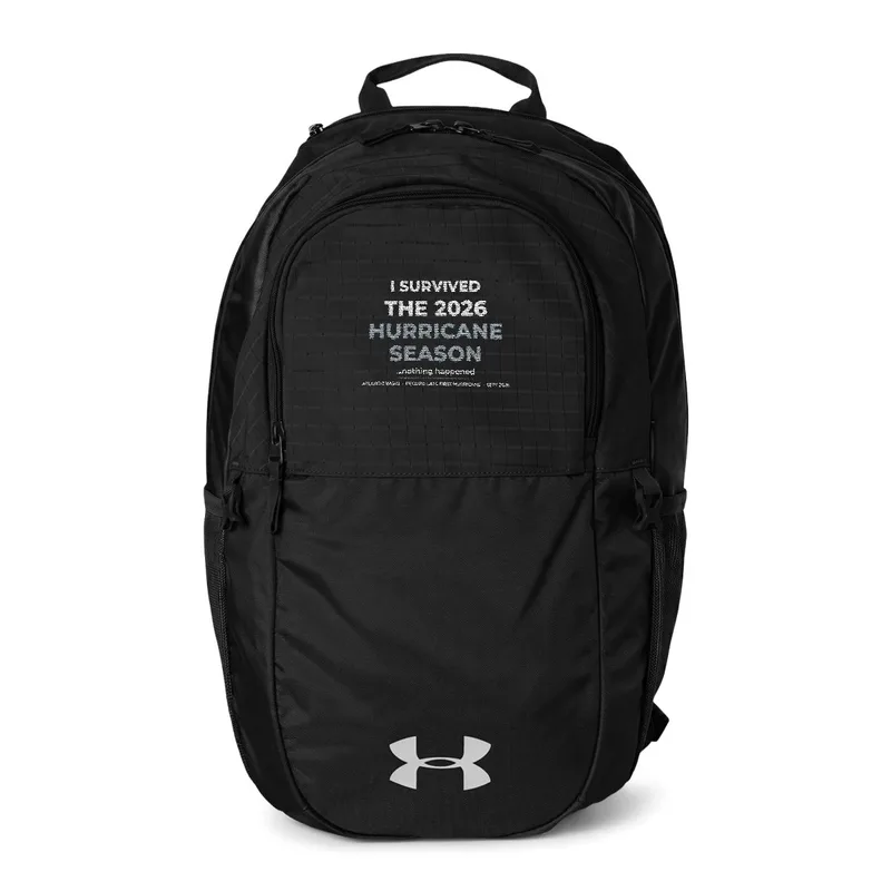 Under Armour® All Sport Backpack (Embroidery) in Black / White
